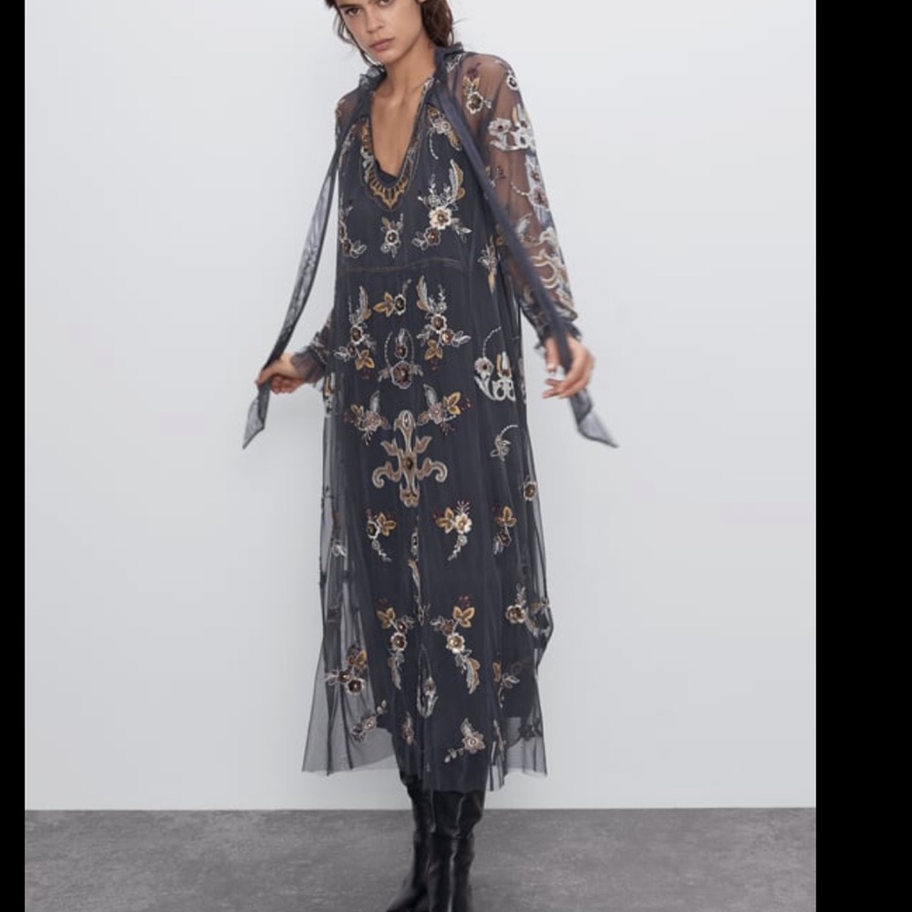 ZARA Limited Edition sequin dress